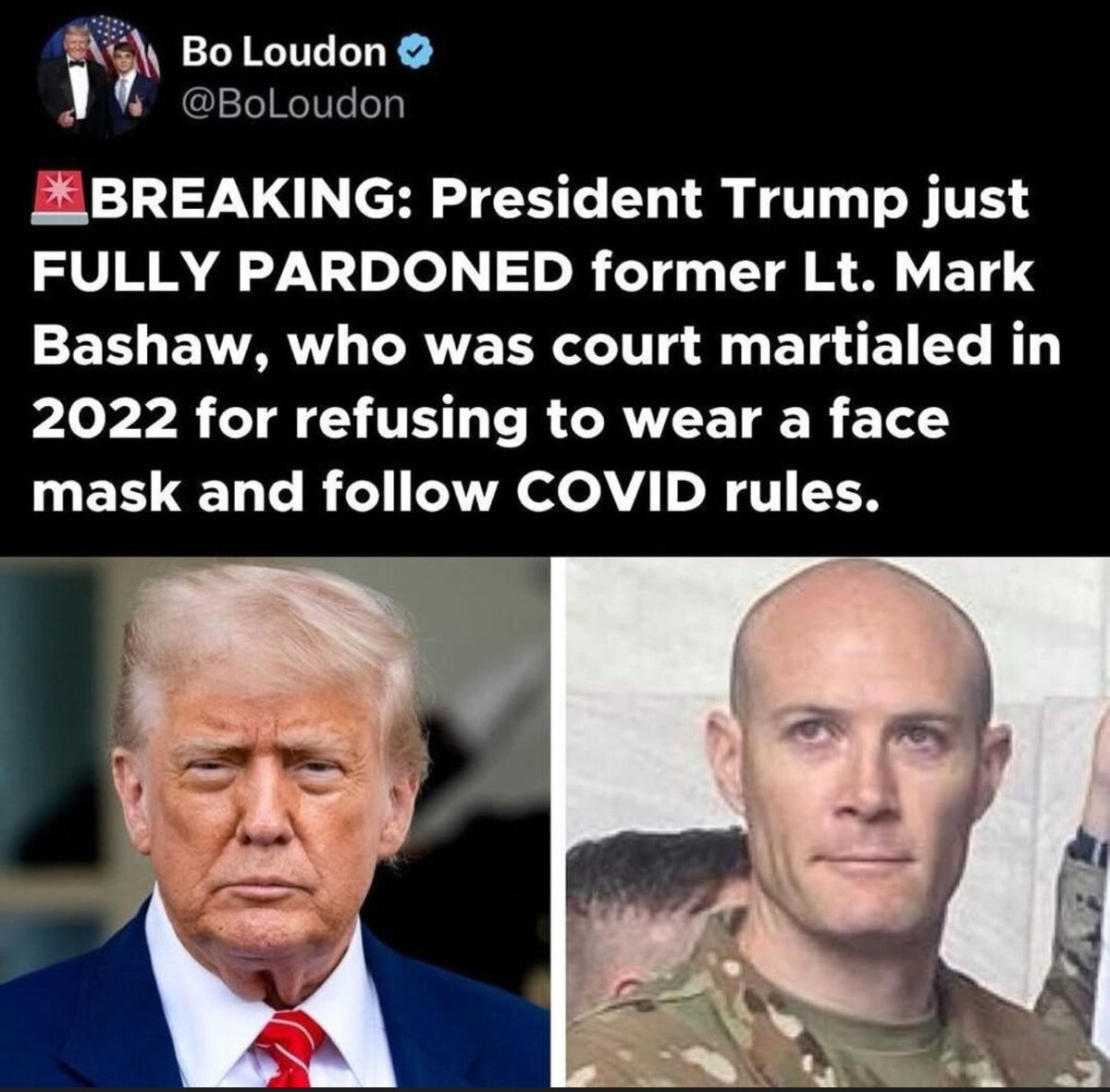 Do you agree with this pardon?