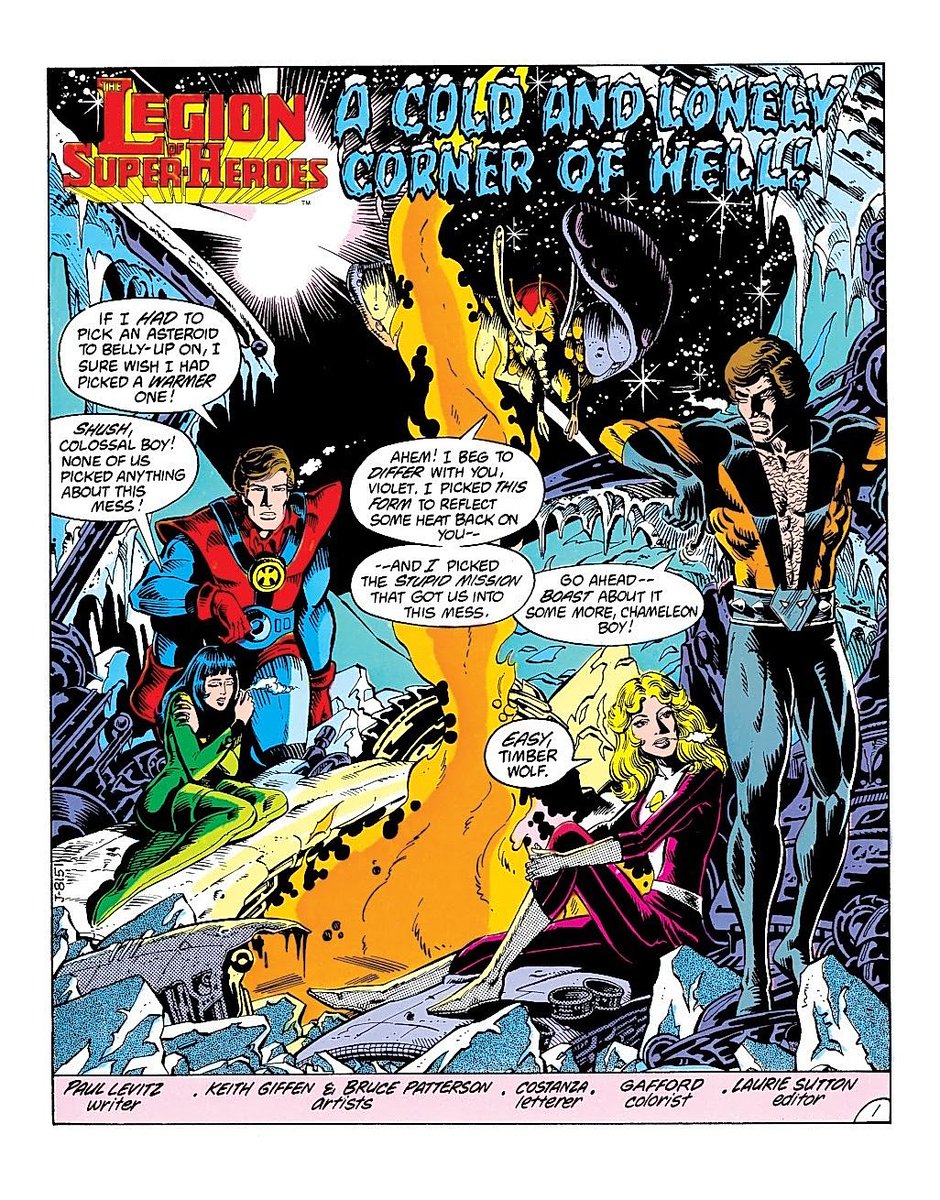 manuelabennet's tweet image. Refrescandome 🫠
Keith Giffen & Bruce Patterson, The Legion of Super-Heroes #289, 1982.
#KeithGiffen
#BrucePatterson
#TheLegionofSuperHeroes