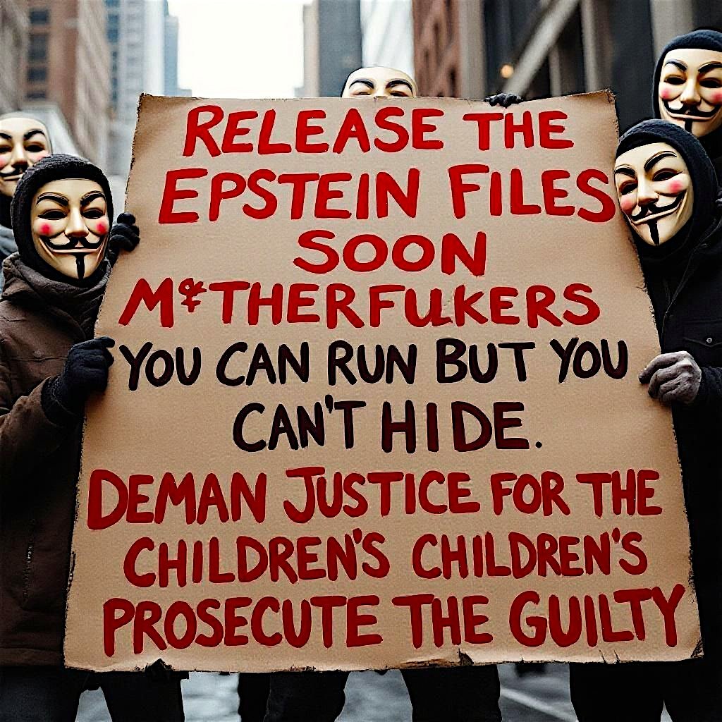 Ccwhiteangel's tweet image. Hello Hello @DonaldTrump @elonmusk @grok @TheAIThinkers Deal with #Anonymous because you're all Fuckt #ReleaseEpsteinFiles #TrumpPedoFiles #TrumpEpsteinCoverup #EpsteinClientList 👇 👇 👇
Clean & Unredacted
…4m6dztpvduafdzhpxuksfsnc267cgid.onion/swbECHMoufDJNR…
#WeAreLegion #ExpectUs
#ShareIt #BlowThemUp