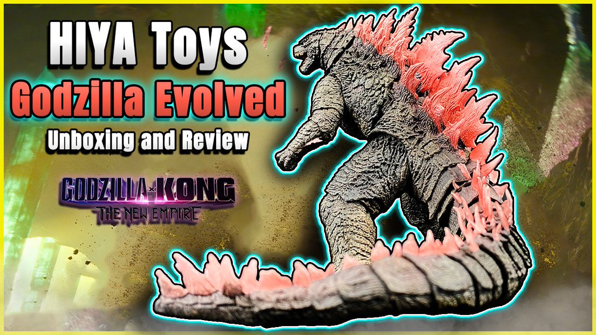 DaikaijuD's tweet photo. New video just dropped! 🐲 Unboxing and review of the HIYA Toys Exquisite Basic Godzilla Evolved figure! You won't want to miss this one! 
�� Watch here: https://t.co/k8WU2yRzLR
-
#Godzilla #hiyatoys #GodzillaXKongSupernova https://t.co/17cO3rLq2M
