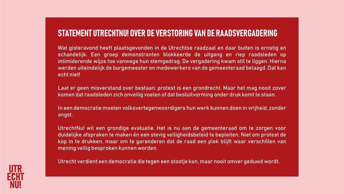 Hier onze reactie over gisteravond 👇