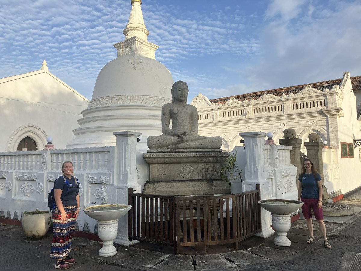 Arrived in Galle on the south coast……