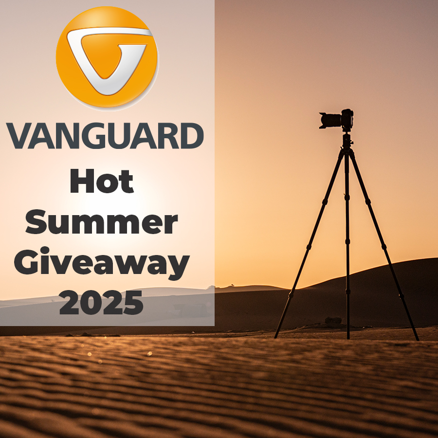Win a premium Vanguard tripod and camera backpack!

Contest Dates: 07/18/2025 to 08/15/2025 - USA and Canada only
Prize: One (1) VEO 5 264CB-160S and one (1) VEO CITY B46 (Navy Blue) camera backpack. Retail value approximately $609.98 USD.
vanguardworld.com/pages/vanguard…