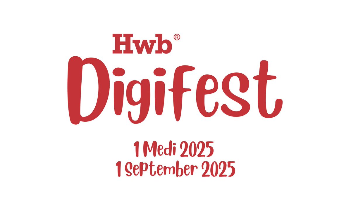 LlC_Addysg's tweet image. Eisiau gweld sut gall AI ac offer digidol drawsnewid eich ystafell ddosbarth?
Yn Hwb DigiFest 25, byddwn yn arddangos yr arloesiadau diweddaraf sydd ar gael drwy Hwb, o offer hygyrchedd i lwyfannau creadigol. Darganfyddwch, dysgwch, a chael eich ysbrydoli. hwb.gov.wales/news/articles/…