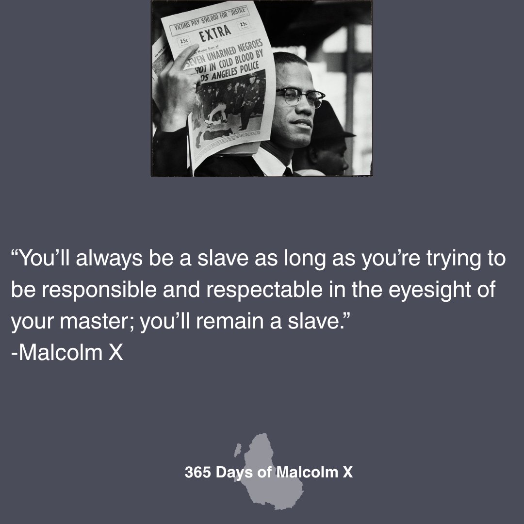 KamauRashid's tweet image. May 19, 2025 marks 100 years since the birth of Malcolm X. Join me in celebrating Malcolm X through 365 days of his ideas.
#365daysofMalcolmX #100yearsofMalcolmX #MalcolmX
