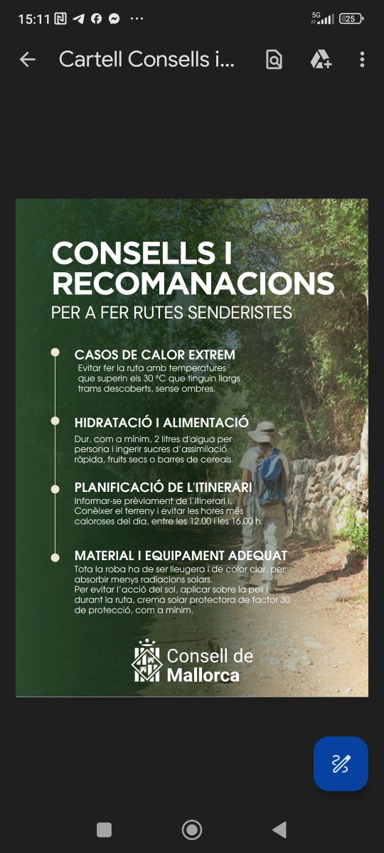 🪧Hemos colocado varios carteles con recomendaciones en los refugios que gestionamos.

🙏🏼En verano, como en cualquier época del año, debemos actuar con responsabilidad y sentido común.