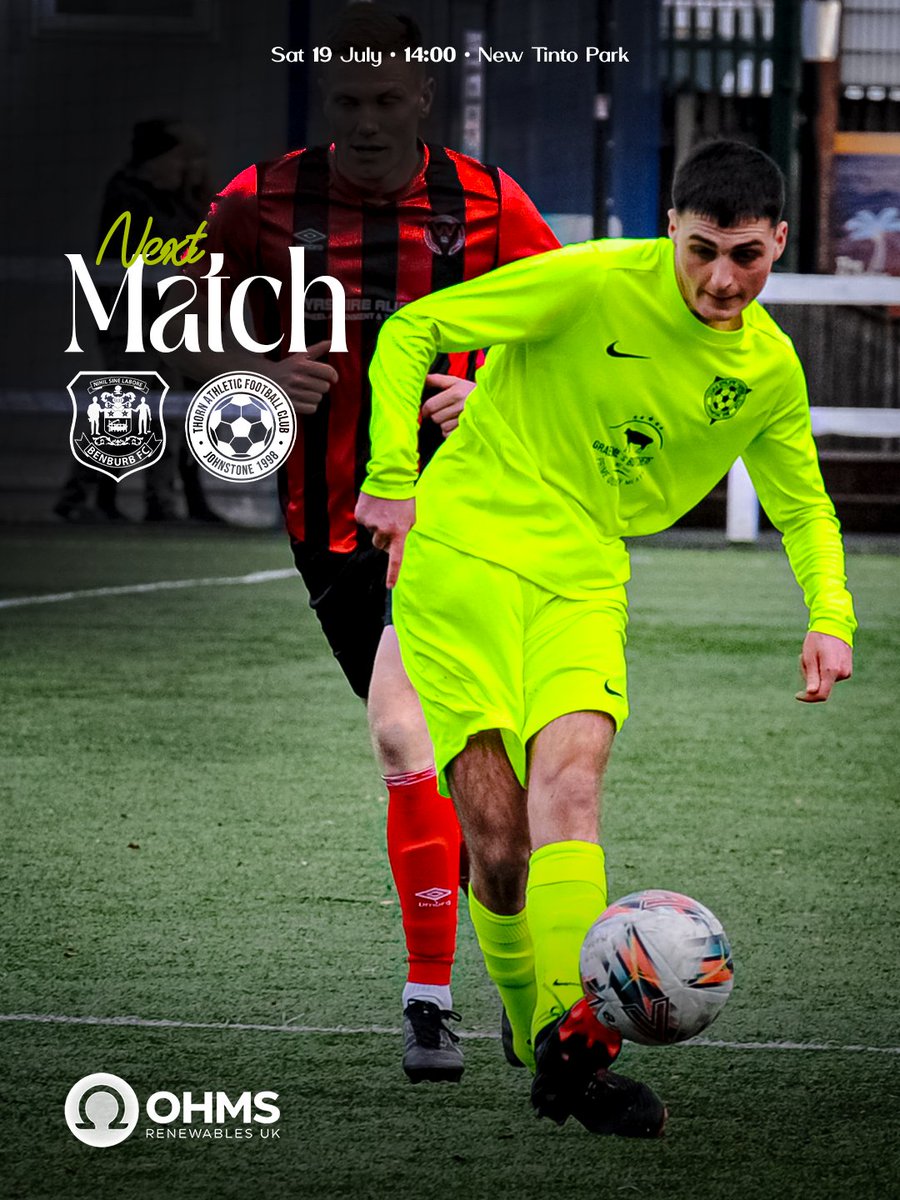 𝘽𝙐𝙄𝙇𝘿 𝙐𝙋 𝘾𝙊𝙉𝙏𝙄𝙉𝙐𝙀𝙎 ||

With the new season just around the corner we face our penultimate friendly against Benburb tomorrow afternoon.

Want to see how the team is looking ahead of the new campaign? We'll see you there.