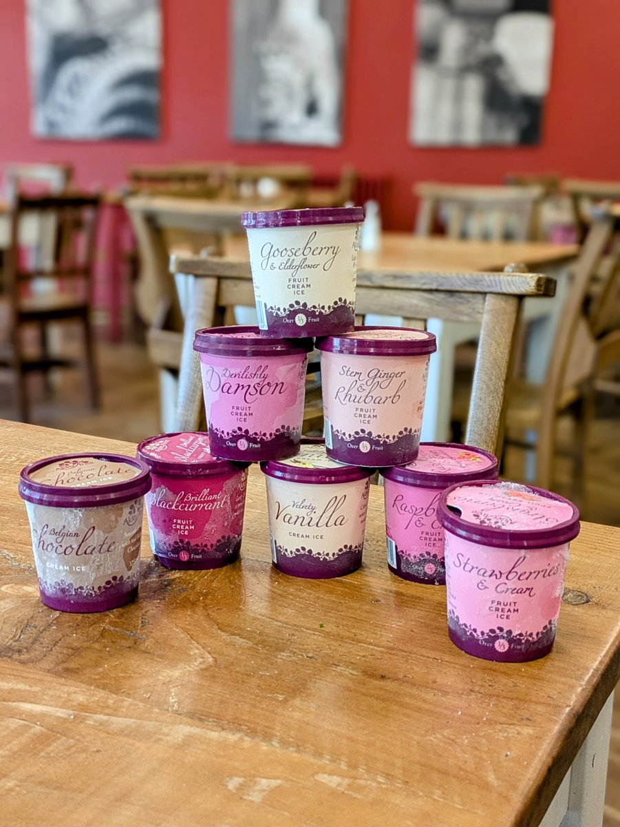 stedscath's tweet image. Cool down as it heats up with our large selection of Alder Tree ice creams in Pilgrims' Kitchen! 🍦