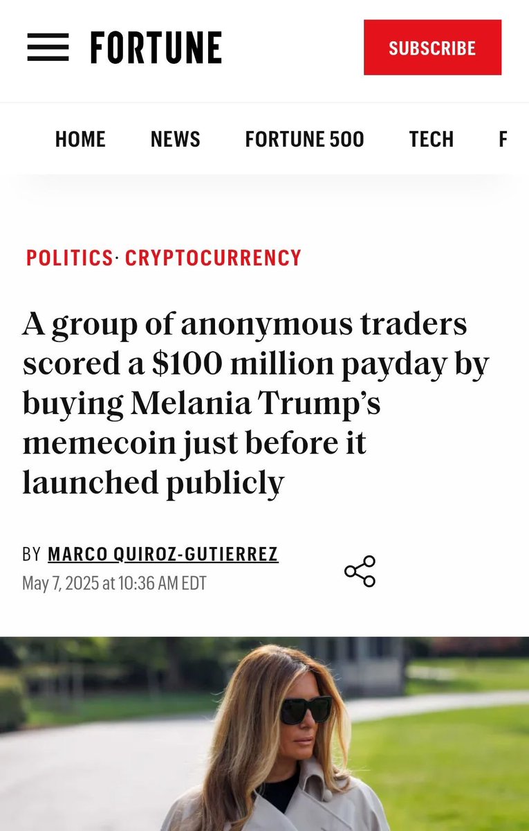 Fly_Sistah's tweet image. The same Republicans who had hearings about corruption for years contending that Hunter Biden profited from his dad's VP job don't give a shit that Trump, Don Jr, Eric, Ivanka, Jared & Melania are profitting from Trump's presidency.
x.com/Fly_Sistah/sta…