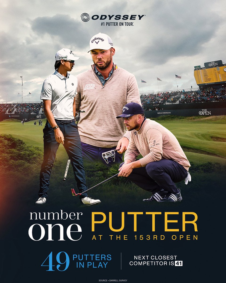 Golf's Oldest Major, Golf's #1 Putter. #TheOpen 🏆

#1PutterOnTour #25YearsandCounting