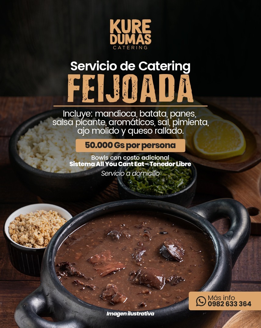 Nuevo servicio de catering para los días de viento sur.
 bit.ly/SoyKureDumas para consultas y reservas.