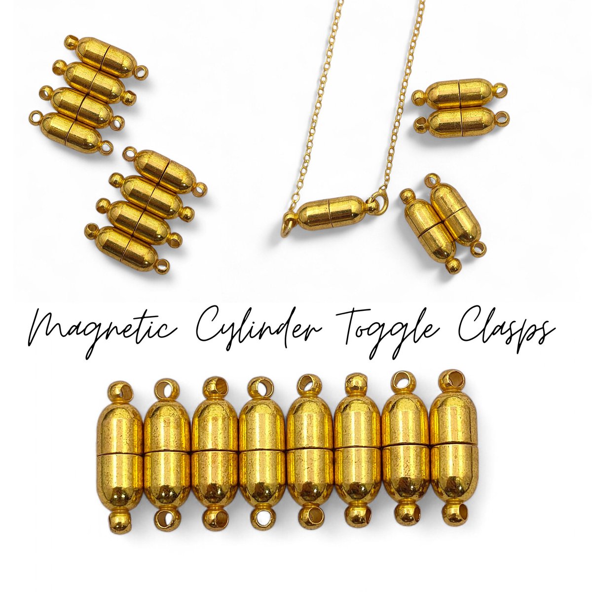 jaipurgemsgall1's tweet image. 𝐌𝐚𝐠𝐧𝐞𝐭𝐢𝐜 𝐂𝐲𝐥𝐢𝐧𝐝𝐞𝐫 𝐓𝐨𝐠𝐠𝐥𝐞 𝐂𝐥𝐚𝐬𝐩𝐬  💖
.
.
.
𝗦𝗵𝗼𝗽 𝘁𝗵𝗶𝘀 𝘁𝗵𝗿𝗼𝘂𝗴𝗵 👇
jaipurgemsgallary.etsy.com/listing/433633…

#MagneticClasps #JewelryClasps #ToggleClasp #DIYJewelryFindings #JewelryMakingSupplies 
#NecklaceClasp #BraceletClasp #MagneticClosure #Motihari