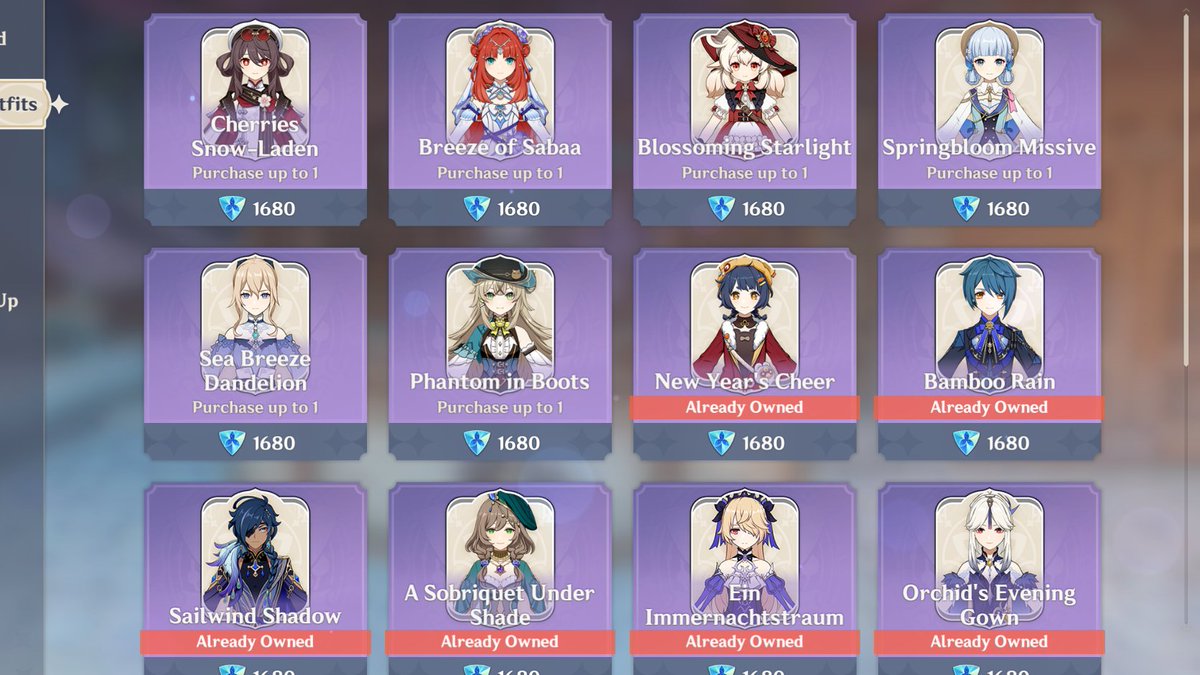 YELAN + OTHER GENSHIN SKINS GIVEAWAY! 

follow and rt! 
rt my pinned

ends when version 5.8 drops