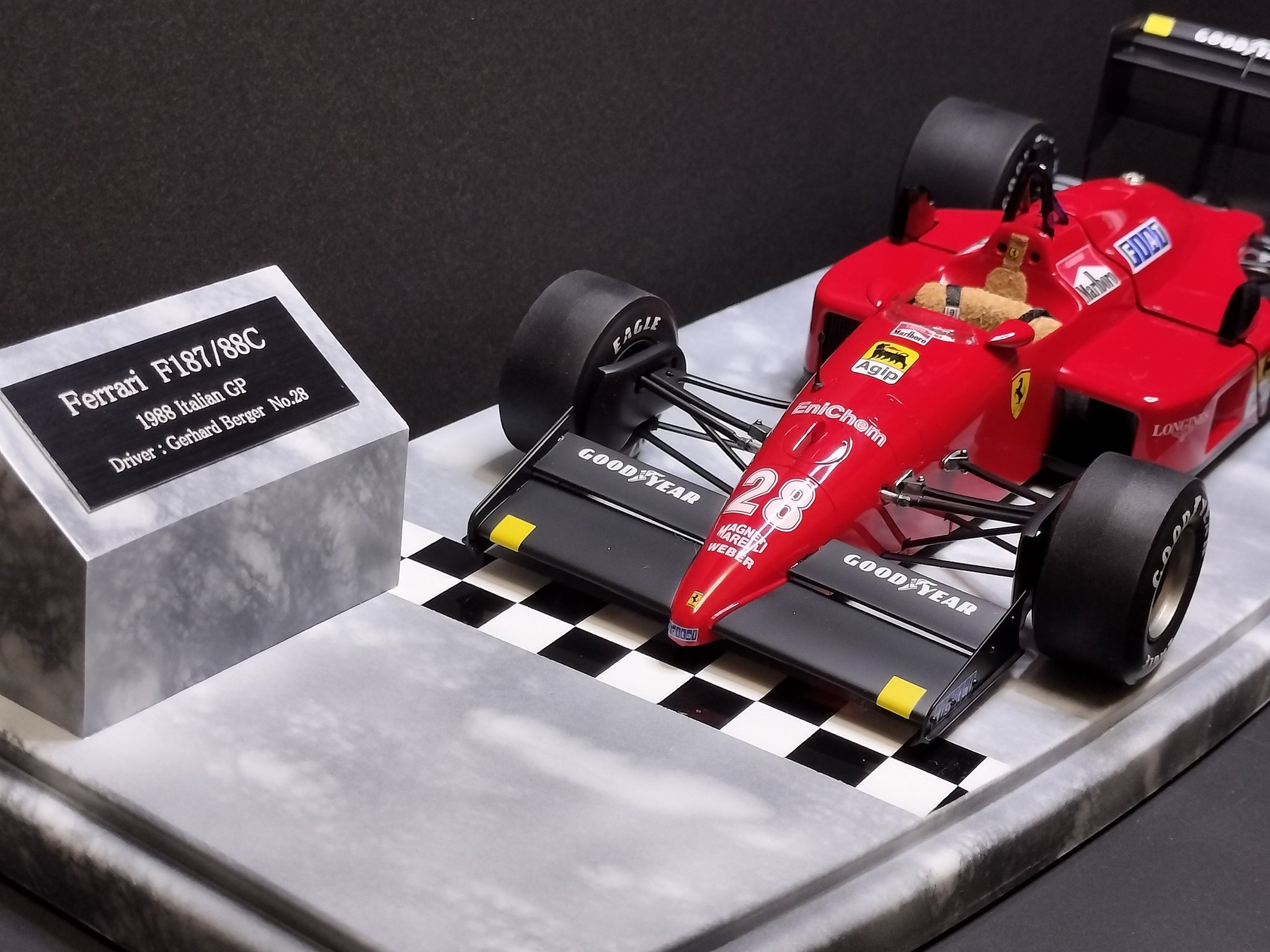 フジミ 1/20 フェラーリF187-88C 1988年 モンツァ仕様 フェラーリ F1-87/88C (プラモデル) - ホビーサーチ カーモデル