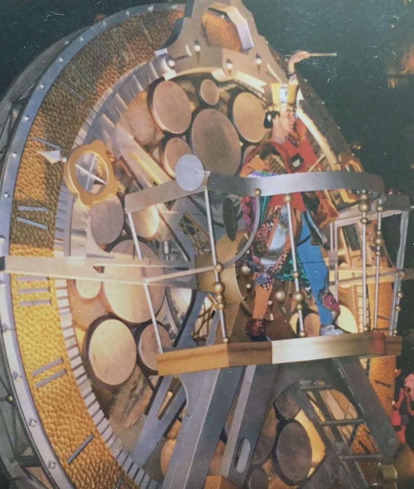 WDWTales's tweet image. My friend recently shared these pics of me performing in Tapestry of Nations. Being able to combine my love for music and Disney was a highlight of working there, as I was able to drum in many shows around property. Tap was a dream come true.