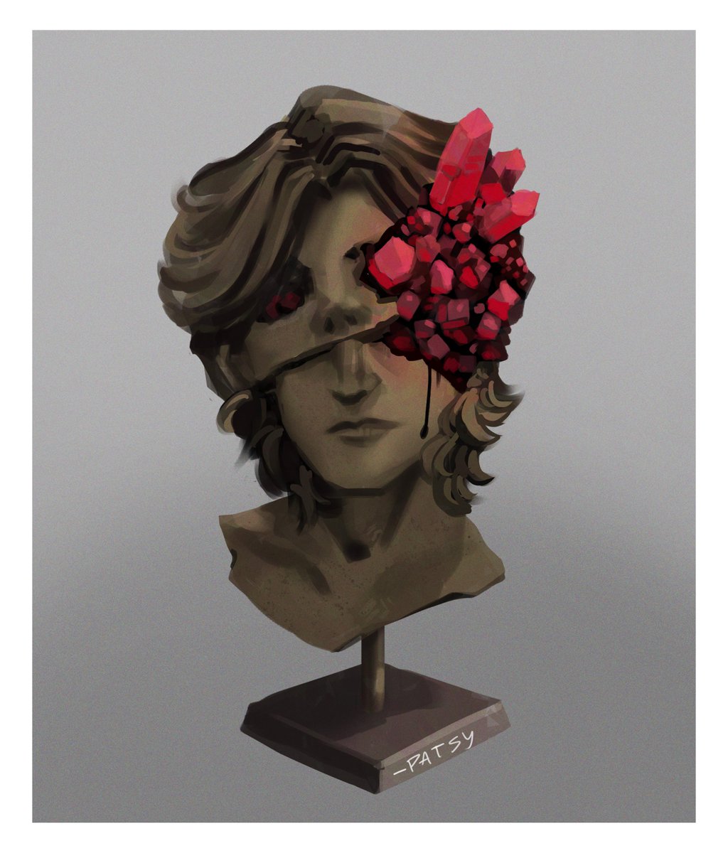 HumptyPatsy_'s tweet image. tried some sculpture illustration ft me ehe.~
#artshare #artmoots #artstudy
