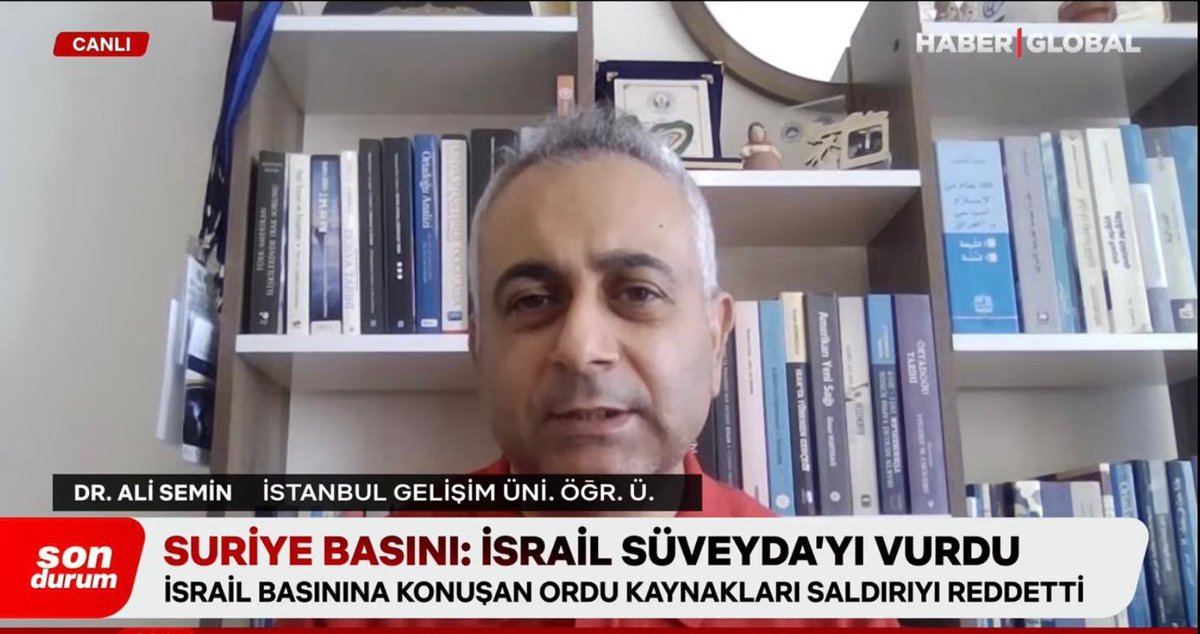 ODAP (@odapistanbul) on Twitter photo Kurucu Direktörümüz Dr. <a href="/alisemin/">Dr.Ali Semin -د.علي سمين</a>, İsrail’in Suriye’ye yönelik saldırısının ardından bölgede yaşanan gelişmeleri Haber Global ekranlarında değerlendiriyor. Kurucu Direktörümüz Dr. <a href="/alisemin/">Dr.Ali Semin -د.علي سمين</a>, İsrail’in Suriye’ye yönelik saldırısının ardından bölgede yaşanan gelişmeleri Haber Global ekranlarında değerlendiriyor.