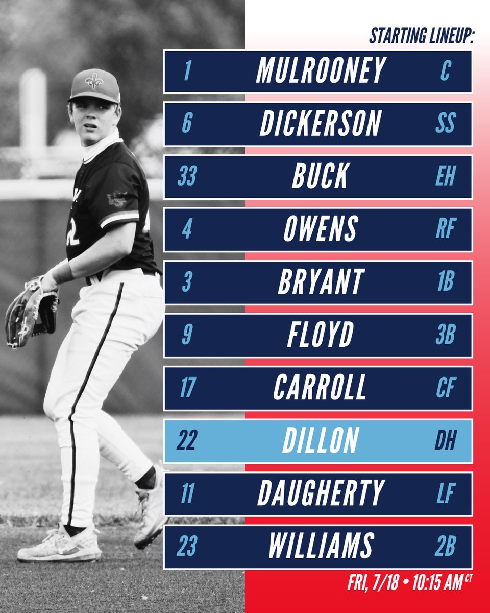 🚨 GAMEDAY 🚨

<a href="/FenrickMaddux/">Maddux Fenrick</a> on the mound making his first start of the year💪

🗓️ Friday, July 18
📍 Station Camp High School
⏰ 10:15am
🆚 Rawlings Tigers 15u Mach (New Albany, IN)

<a href="/LouBSBClub/">Louisville Baseball Club</a>