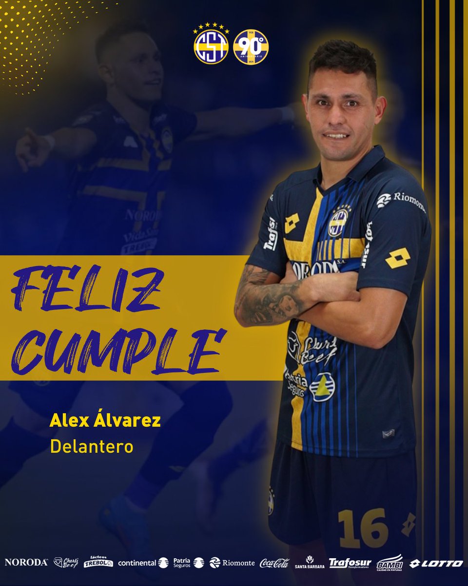 CST_1935's tweet image. 🎂⚽ ¡𝗙𝗲𝗹𝗶𝘇 𝗰𝘂𝗺𝗽𝗹𝗲, 𝗡𝗲𝘆 𝗾𝘂𝗲𝗿𝗶𝗱𝗼!
Delantero de pura fuerza y corazón 💙💛
Gracias por meter siempre garra y dejar la piel por estos colores.
¡Como familia, Triki siempre juntos! 🔥👊
¡Que sea un día de fiesta! 🙌
#90AñosTriki #ElClubDeTodos 🟡🔵