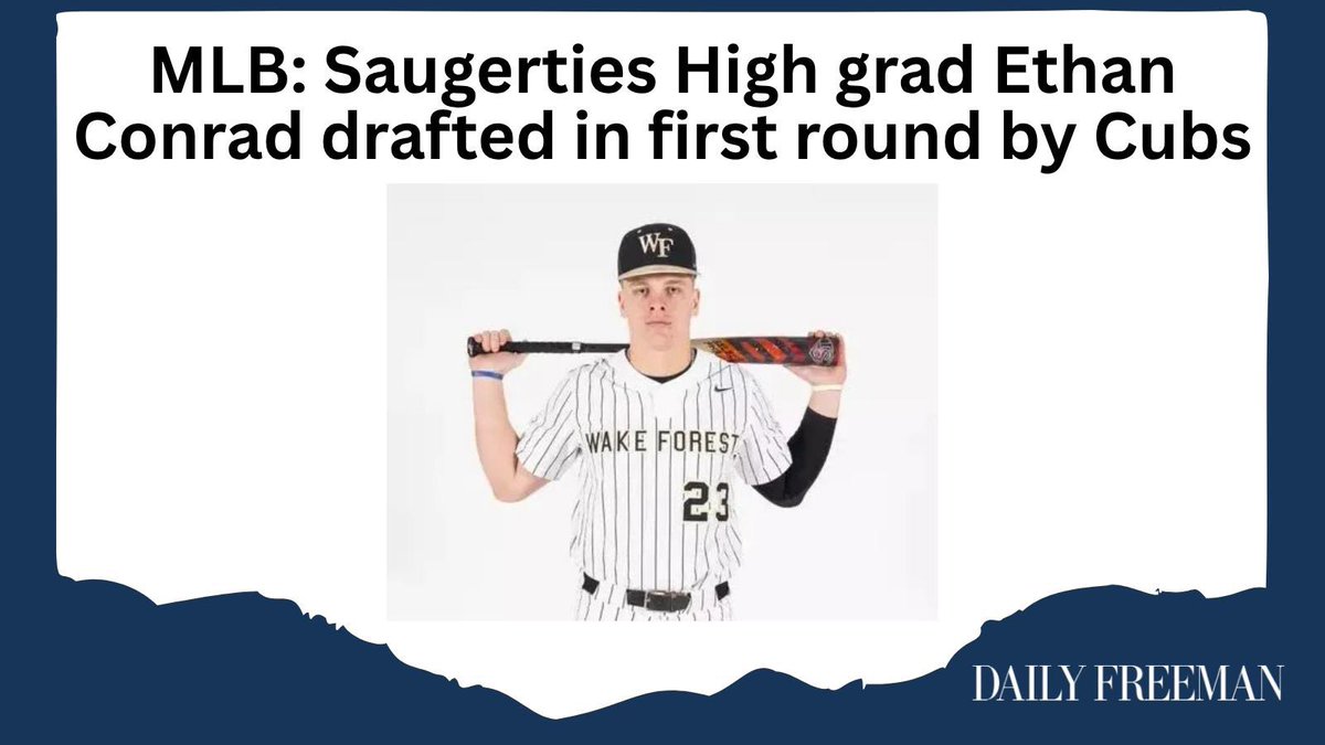 RepPatRyanNY's tweet image. I may be a die-hard Yankees fan, but Hudson Valley representation anywhere in the MLB is something to celebrate.
HUGE congratulations to Ethan on getting drafted by the Cubs in the first round -- our entire community is so excited to watch you ⚾🔥
