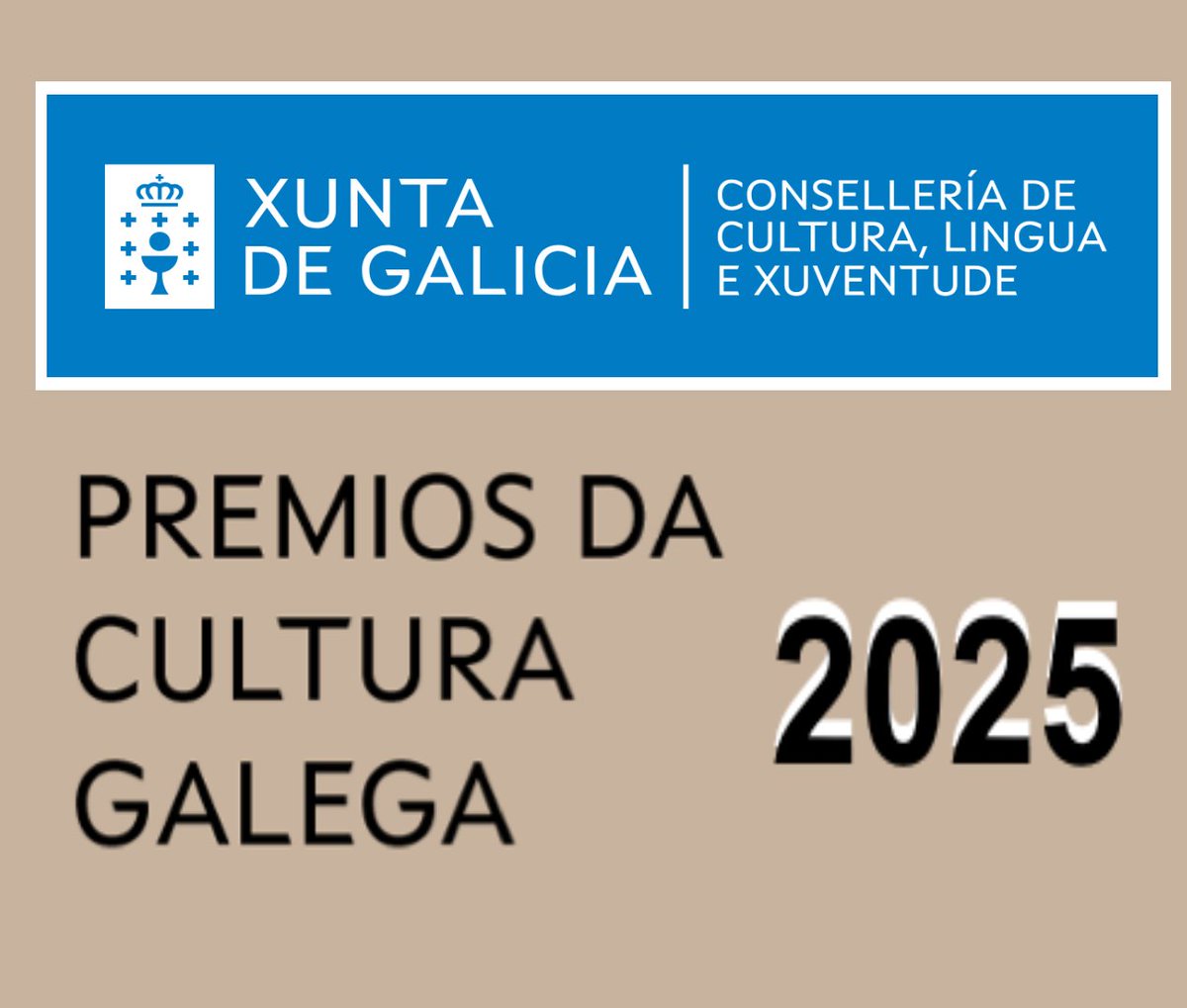 Está aberto o prazo para presentar candidaturas á XVI edición dos Premios da Cultura Galega 2025.
A nosa LIX, parte fundamental da nosa cultura!!!
👉🏻👉🏻👉🏻
galix.org/2025/07/xa-se-…