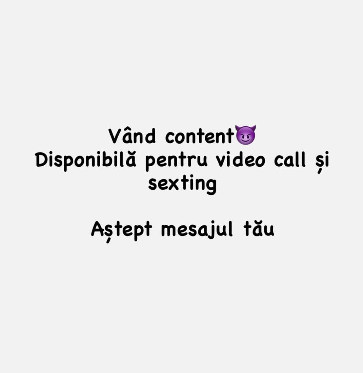 Aștept mesajul tău 😈

#retweet #onlyfans