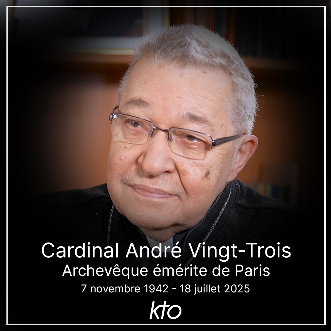 KTOTV's tweet photo. ⚫Ce vendredi, le cardinal André Vingt-Trois a été rappelé à Dieu à l’âge de 82 ans.

A 18h, suivez la messe à #NotreDame célébrée à son intention : https://t.co/y2ySVc1LtH

A l'occasion de ses 80 ans, il avait accordé une série d’entretiens à #KTO : https://t.co/ZQtmb8OZ66 https://t.co/eXEezXDHMq