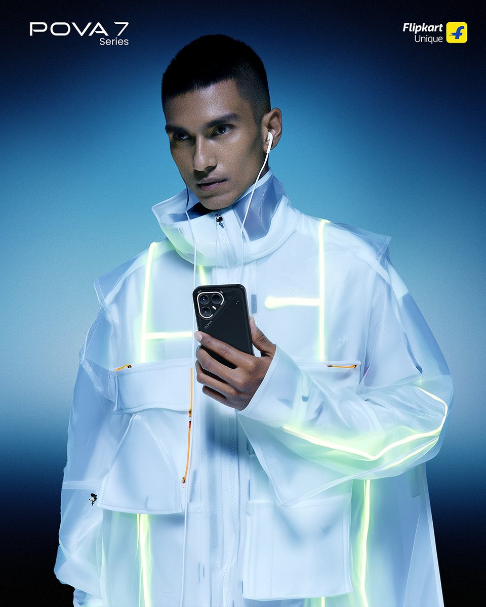 Got greatness in every move. POVA 7 Pro is here to rule.

Get it today on Flipkart.

Shop now ➡️ knw.one/Pova7

#POVA | #POVA7Series