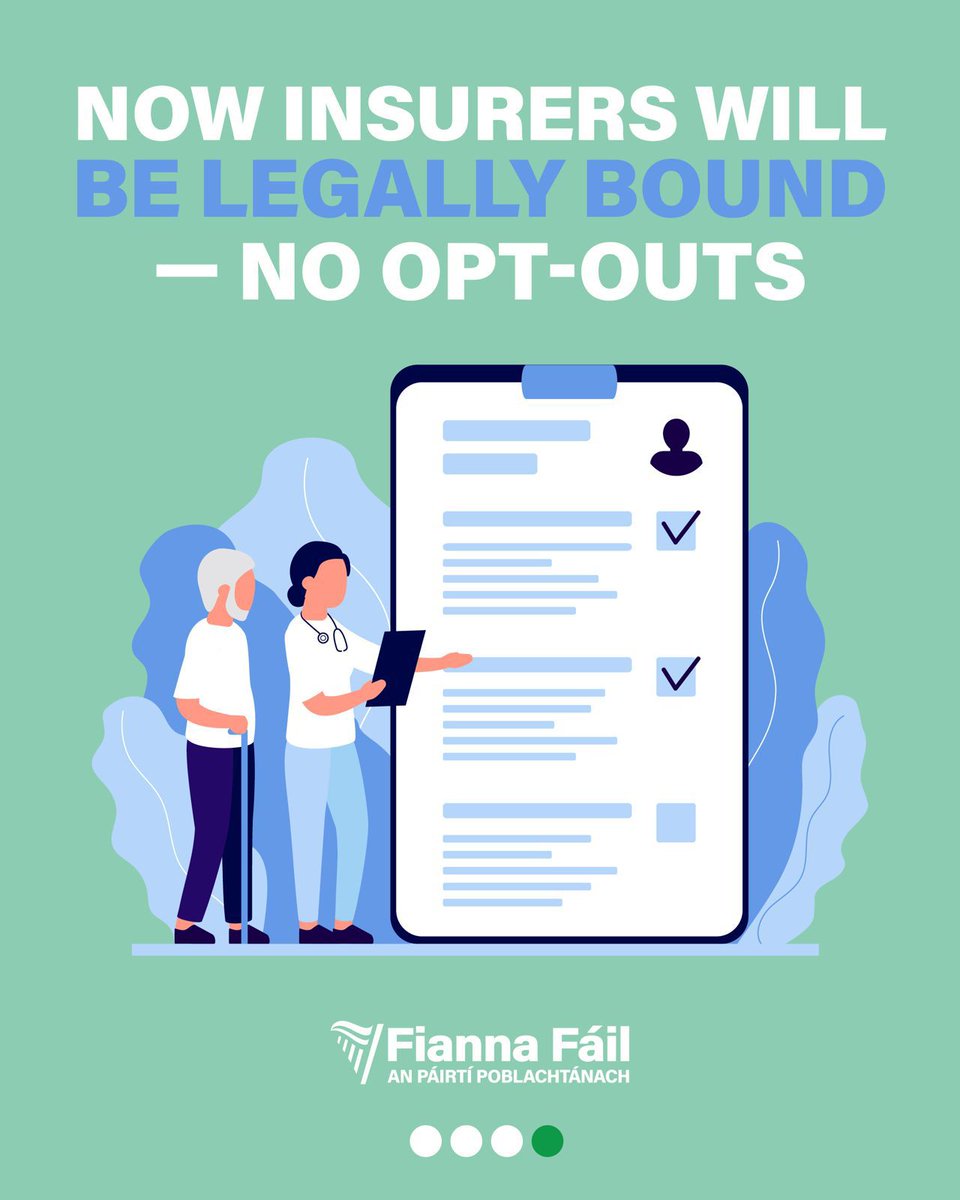 BrendanSmithTD's tweet image. ‘Right to be Forgotten’ legislation has started ✅
🏠 This will guarantee fair access to mortgage protection for cancer survivors 💪
✅ 7 years cancer-free (or 5 if under 18 at diagnosis) = legal right to coverage
🔒 Now insurers will be legally bound, no opt-outs