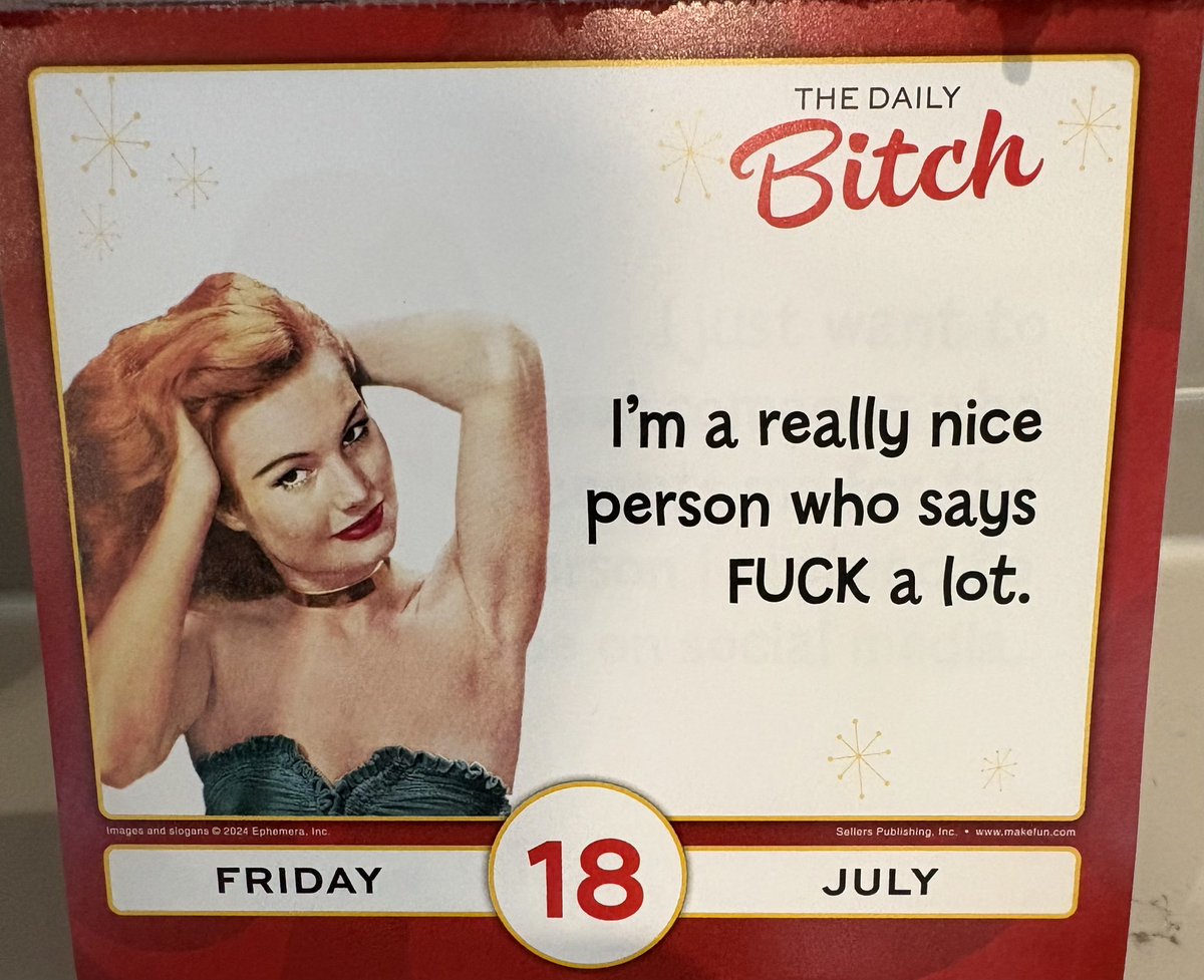 Allison_in_CO's tweet image. True ✔️ 
#YourDailyBitch