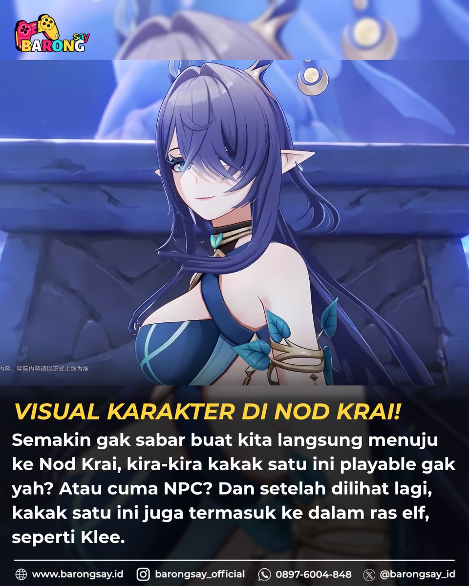 Karakter spek mommy gini yakin gak pull? 🤭

📌TEMPAT TOP UP HSR, GENSHIN, ZZZ and many more LEGAL, AMAN, TERPERCAYA:
➤ Hanya di BARONGSAY.ID! Proses kilat
➤ Layanan Top Up Aktif 24 Jam, transaksi melalui website barongsay.id