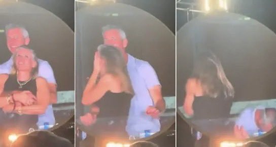 haveigotnews's tweet image. A 'kiss-cam' at a gig in Boston may have exposed a CEO and his colleague having an affair, although it's possible they were just embarrassed to be caught enjoying Coldplay