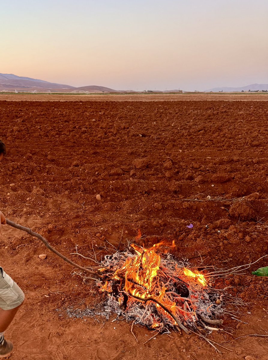 ElieNaddaf3's tweet image. Bekaa Valley
Digging up potatoes 🥔 , baking them in a bonfire 🔥 then enjoying a barbecue on the side 🍗 .
#Travel #Family #Food
