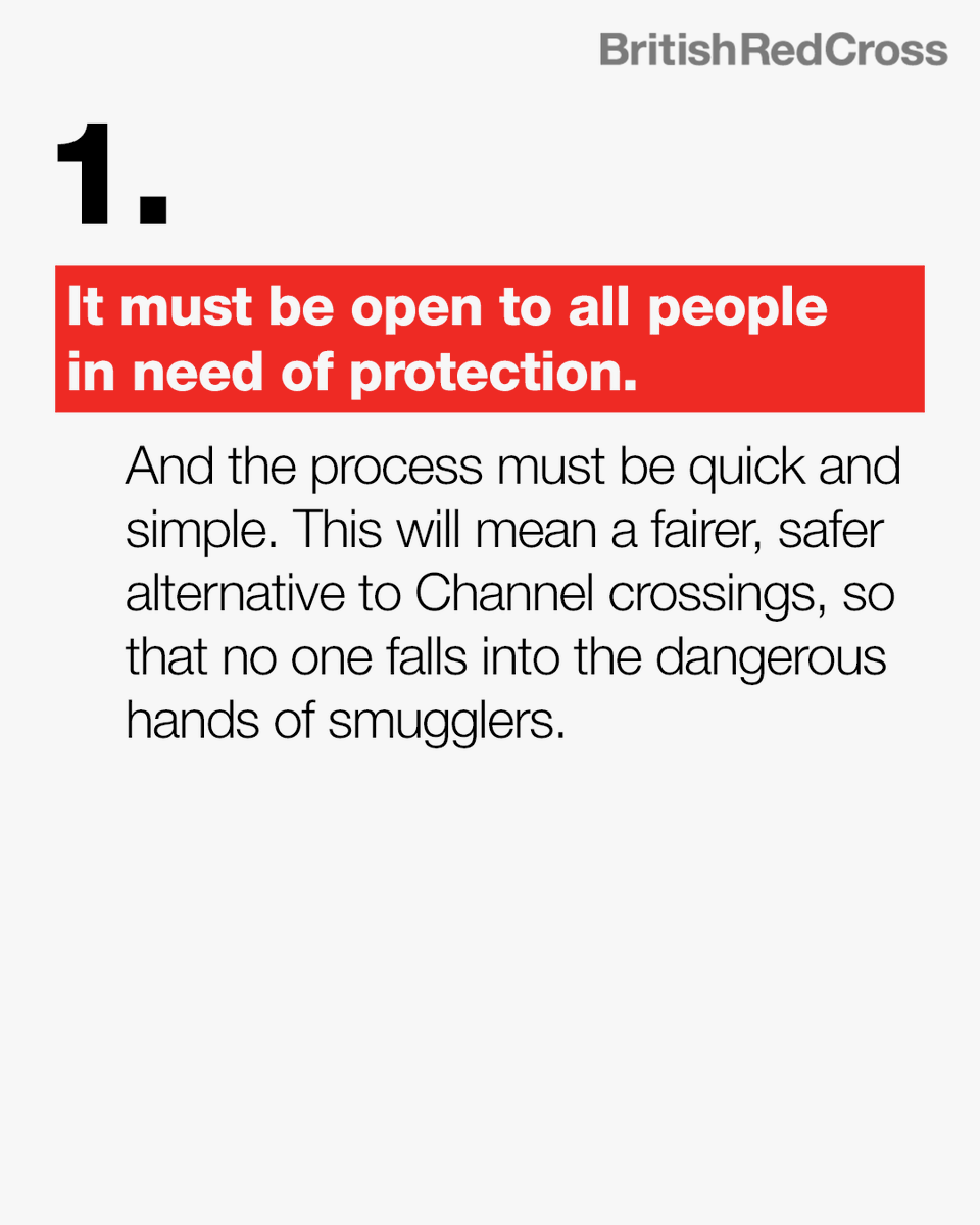 BritishRedCross's tweet image. The UK has a long history of offering sanctuary to people who desperately need it, and the government has the chance to build on that. At the British Red Cross, we continue to help people seeking safety, no matter who they are or where they’re from. #migration