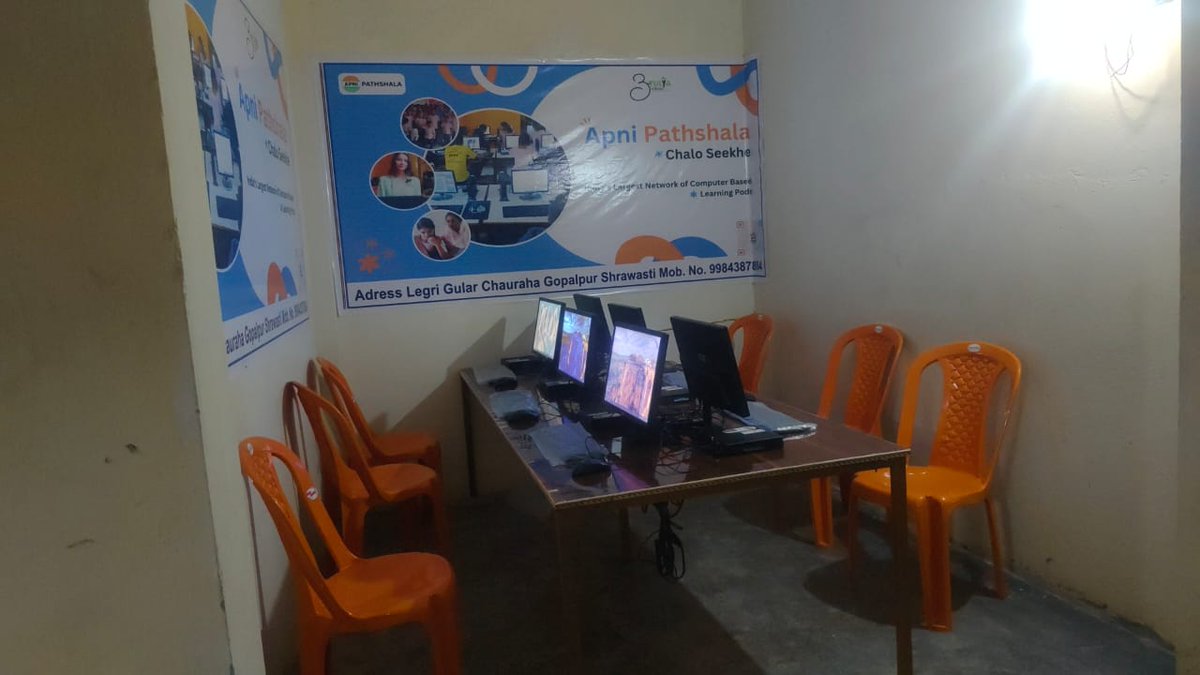apnipathshalain's tweet photo. Big congratulations to Atulya Vikash Foundation on opening a new POD!
We’re so happy to have you as part of the Apni Pathshala family
Together, let’s make digital learning more inclusive and impactful for every learner!
#DigitalIndia #ApniPathshala #PODLaunch @atulya_vikas @malpani @singhsaurav016