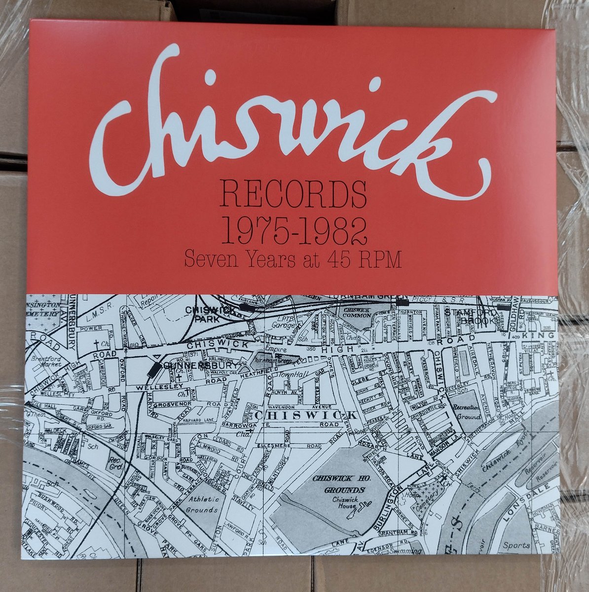 AceRecordsLtd's tweet image. #justlanded "Chiswick Records 1975 - 1982 Seven Years At 45 RPM" release date: 29.08.2025 🔥
