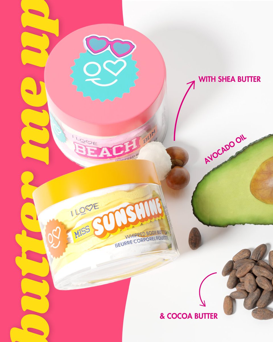 ☀️ We’ve whipped up something special — and it’s officially live at ilovecosmetics.co.uk! 🧴✨

Miss Sunshine 🌅 and Beach Bum 🏖️  are serving buttery-soft textures, nourishing ingredients, and sun-drenched scents now available online and on our TikTok Shop. 💛