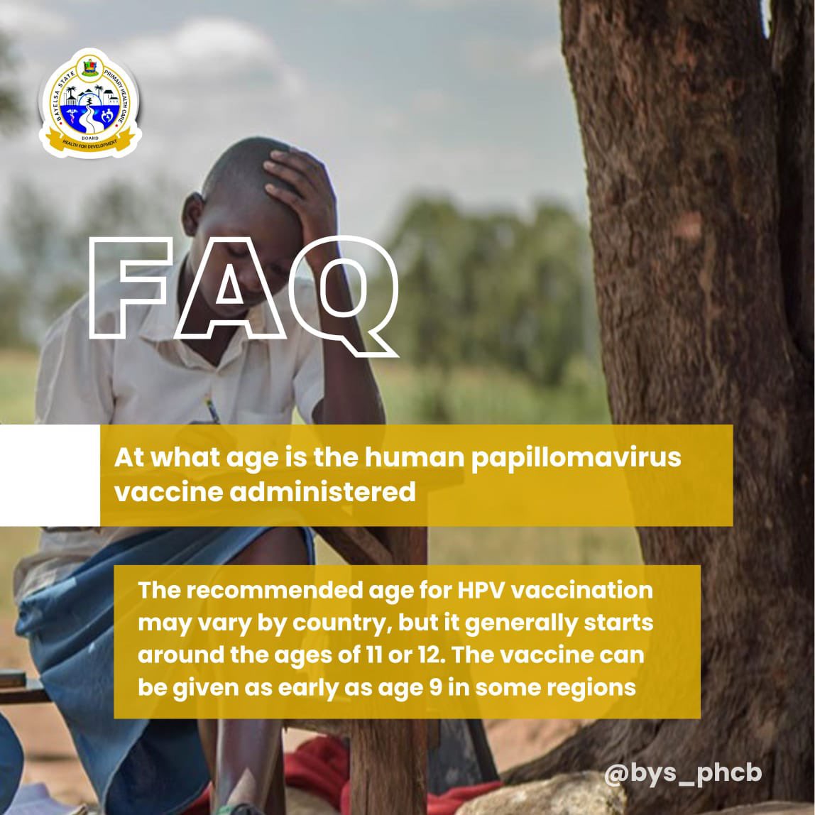 bysphcb's tweet image. Knowledge is power, and prevention starts with awareness. 
Stay informed, stay protected.

 #bysphcb #bayelsastatehealthmatters 
#healthgistbybysphcb #bayelsastateprimaryhealthcareboard 
#hpvvaccineawareness #cervicalcancerawareness #hpvawareness #vaccinatetoprotect