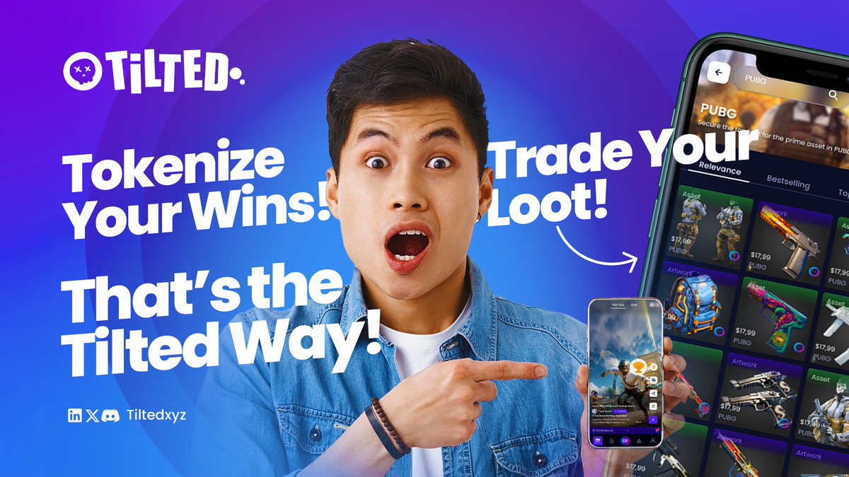 tiltedxyz's tweet image. Tokenize your wins. Trade your progress. That’s the Tilted way.

Every win should mean more than just bragging rights.

With Tilted, your in-game achievements become tradable assets. Whether you&apos;re dominating in CS2 or leveling up in Blocklords, Tilted turns your victories into…
