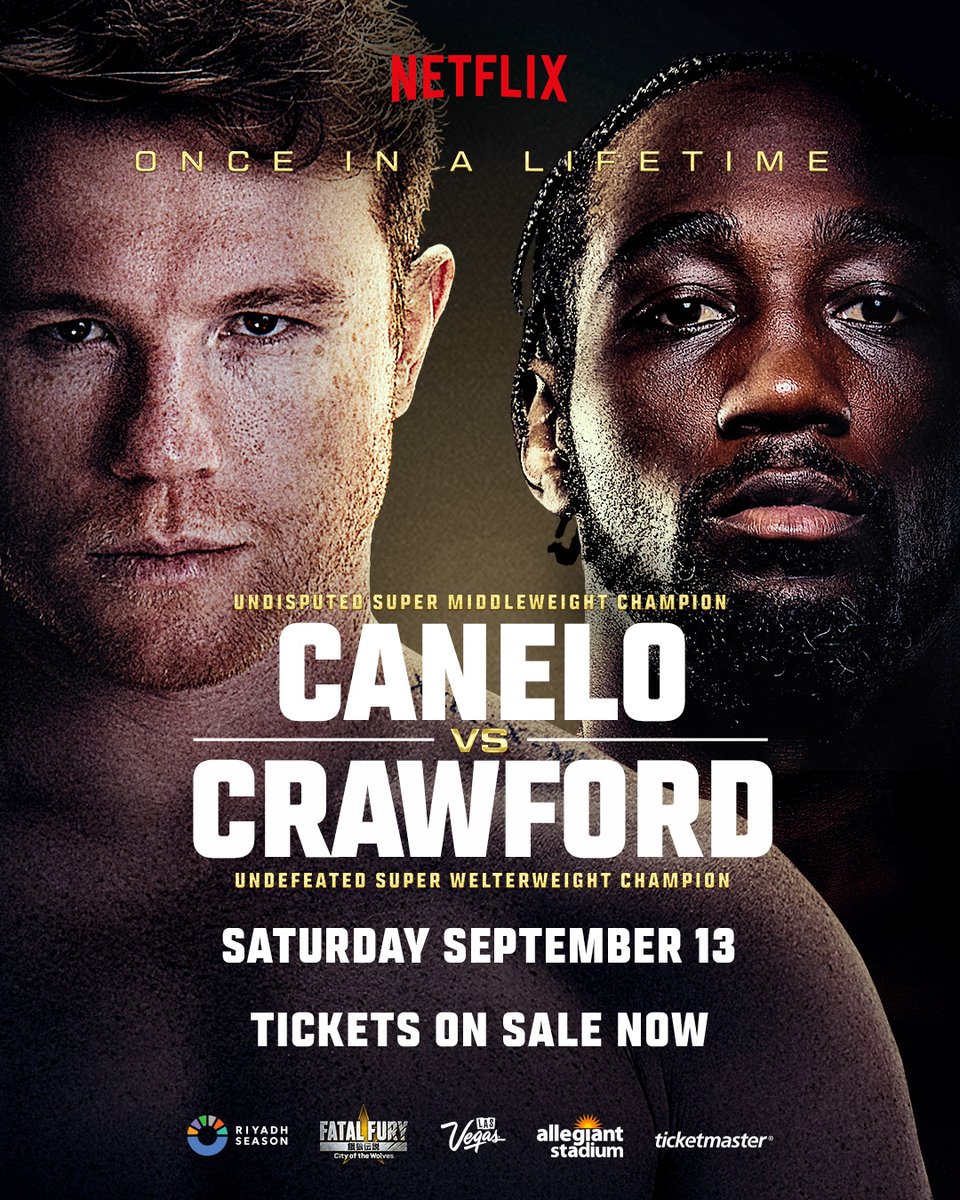 Zuffa_Boxing's tweet image. You don't want to miss this! 👀
#CaneloCrawford: A once in a lifetime fight 🥊
Tickets on sale NOW: UFC.ac/3UirUsA
#RiyadhSeasonCard | @RiyadhSeason