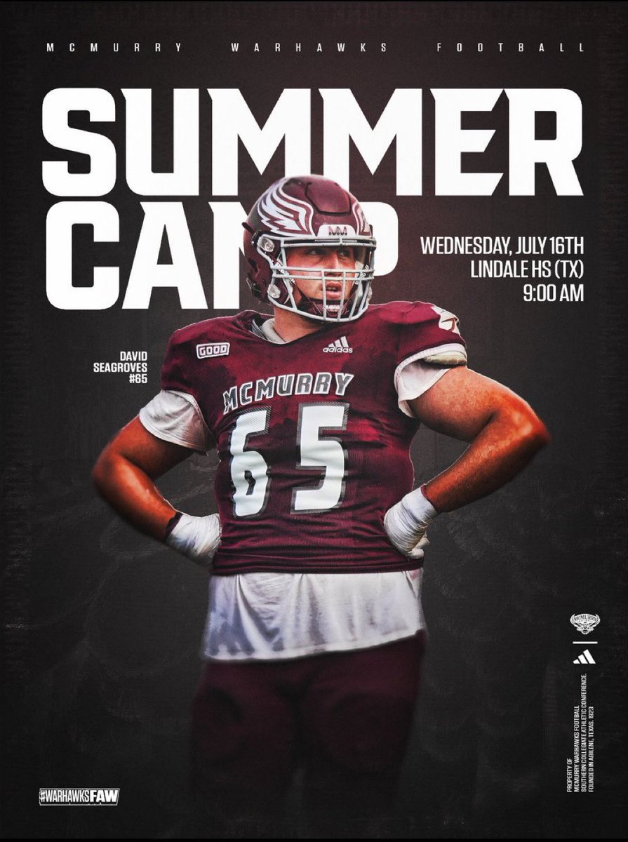 Kegan Mitchell (@kegan_mitchell) on Twitter photo I will be at the <a href="/McMURRYFOOTBALL/">McMURRY FOOTBALL</a> camp this afternoon!! Looking forward to competing! @coachNealMCM <a href="/CoachMNewby/">Matthew Newby</a> <a href="/coach9cg/">Clayton Guillory</a> <a href="/coachgnsa/">Coach Gillespie, M. Ed</a> <a href="/Coach_M_Conner/">MARTIN CONNER</a> @cornerstonefb @ccsrecruitingfb <a href="/kcolesports/">Kimberly Cole</a> <a href="/TXPrivateFBGuy/">Texas Private School Football</a> <a href="/TXRecruits/">Texas Recruits</a> #CCSFootball #TheStoneΒ #trusttheprocess #betonyourself I will be at the <a href="/McMURRYFOOTBALL/">McMURRY FOOTBALL</a> camp this afternoon!! Looking forward to competing! @coachNealMCM <a href="/CoachMNewby/">Matthew Newby</a> <a href="/coach9cg/">Clayton Guillory</a> <a href="/coachgnsa/">Coach Gillespie, M. Ed</a> <a href="/Coach_M_Conner/">MARTIN CONNER</a> @cornerstonefb @ccsrecruitingfb <a href="/kcolesports/">Kimberly Cole</a> <a href="/TXPrivateFBGuy/">Texas Private School Football</a> <a href="/TXRecruits/">Texas Recruits</a> #CCSFootball #TheStoneΒ #trusttheprocess #betonyourself