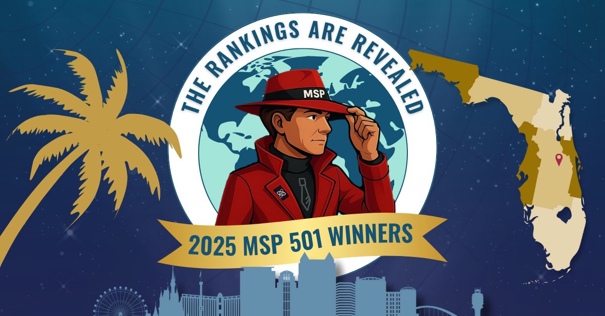 🕵️‍♀️ Where in the world are the top MSPs of 2025? They’ve scaled, they’ve innovated, they’ve conquered... and now they’ve been revealed. 🌎💥

Want to see who made the cut? The full 2025 MSP 501 rankings are live. Catch them if you can &gt;&gt; bit.ly/3INxyjP