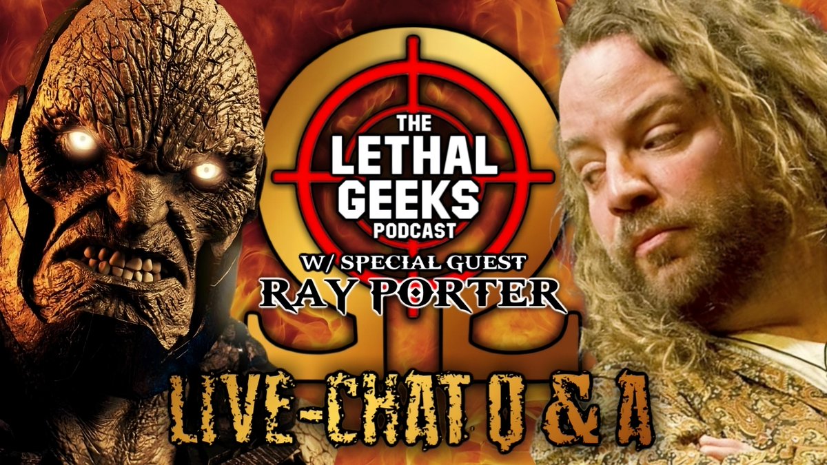 TheLethalGeeks's tweet image. The fans brought the heat 🔥 and Ray Porter delivered!
Watch our LIVE Q&A with the voice of #Darkseid — some of these fan questions were EPIC!
#RayPorter #RestoreTheSnyderVerse #TheLethalGeeks
👉 Check the link below.
youtu.be/hiCnEIQkBLQ