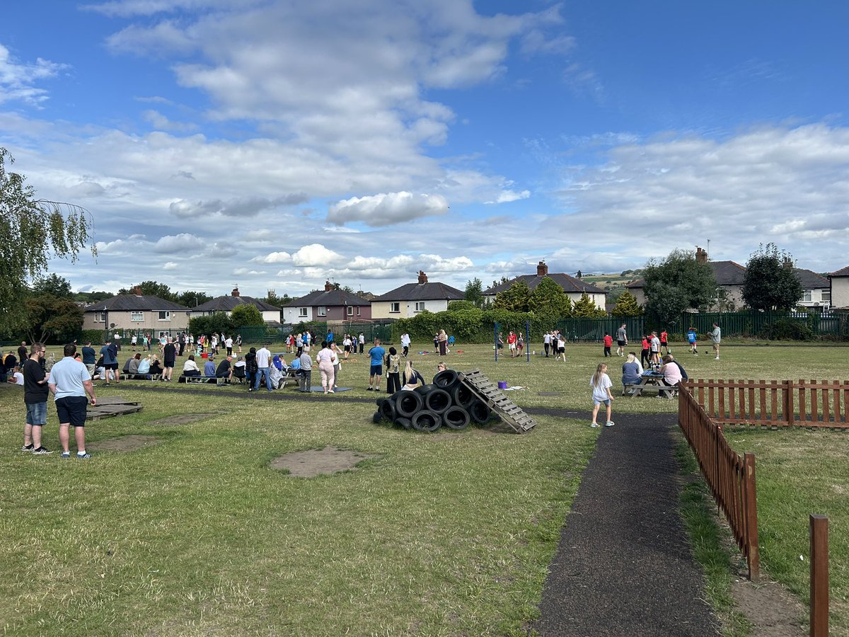 This morning we held our Upper Key Stage 2 Sports Day. Children had great fun with all of the activities and there were lots of stickers won. Well done UKS2.