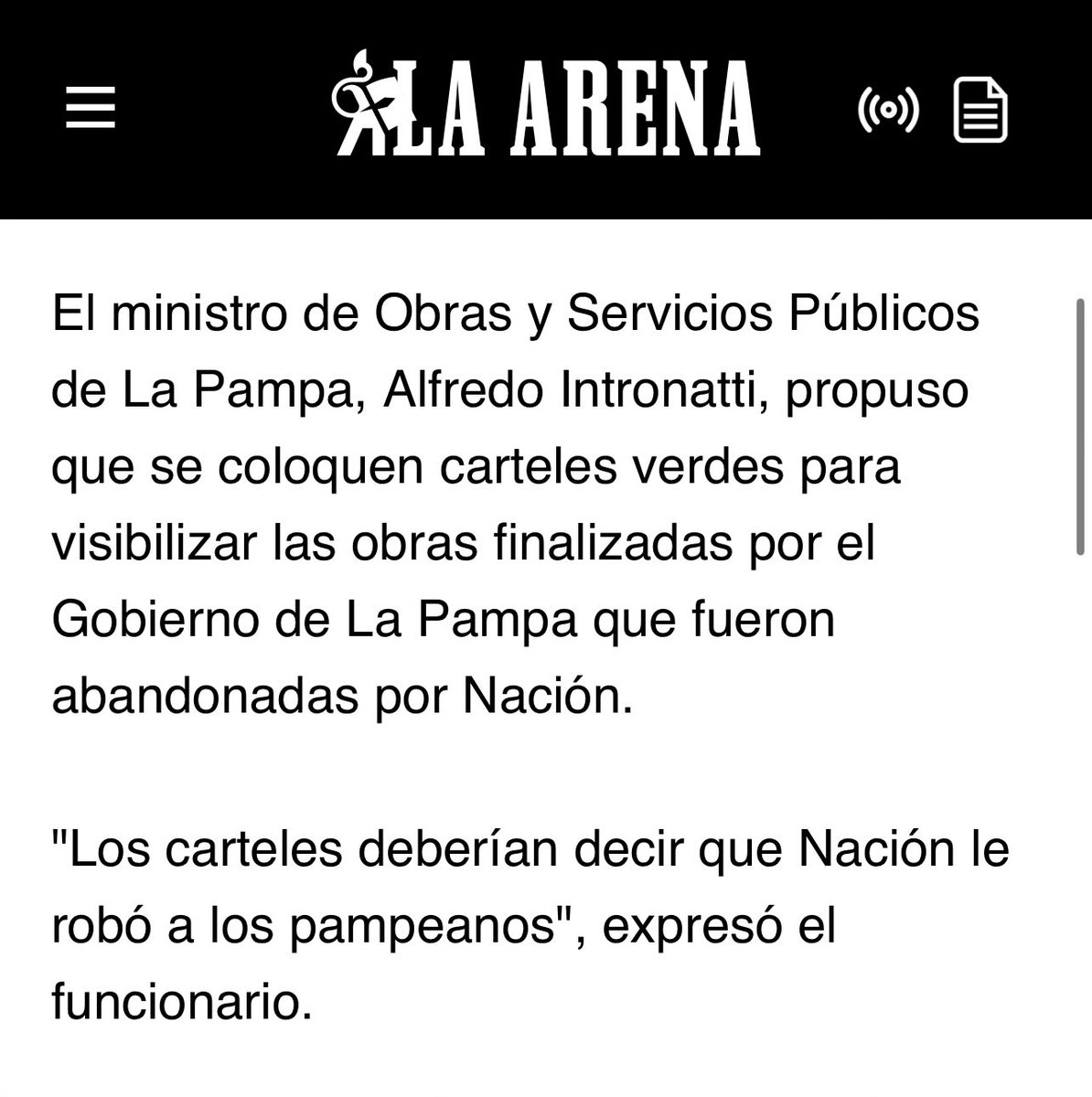 EXISTE EN LA TIERRA MATERIAL
MÁS DURO QUE EL DIAMANTE? 

Si, la cara del Ministro de Obras Públicas de La Pampa.