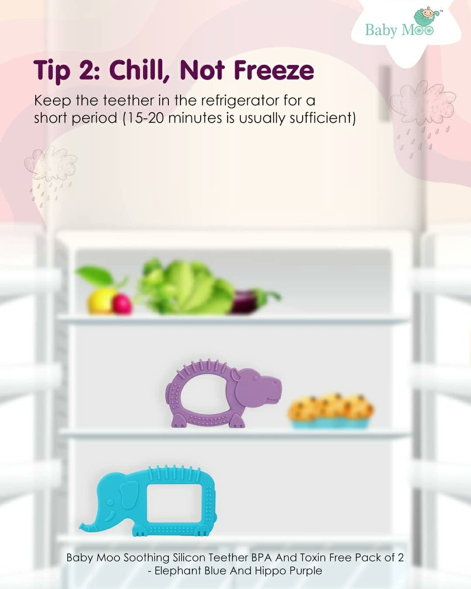 BabyMooin's tweet image. Drooly days call for cool hacks 😅🦷
What’s your teething-time trick that saved the day? Drop it in the comments!

#BabyMoo #TeethingTips #BabyHygiene #MonsoonParenting #ParentingAdvice