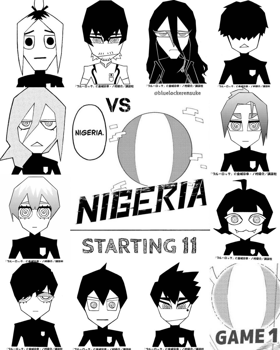 bluelockrensuke's tweet image. Based on Text Spoiler Summary.
How are we feeling about the Starting XI vs Nigeria?