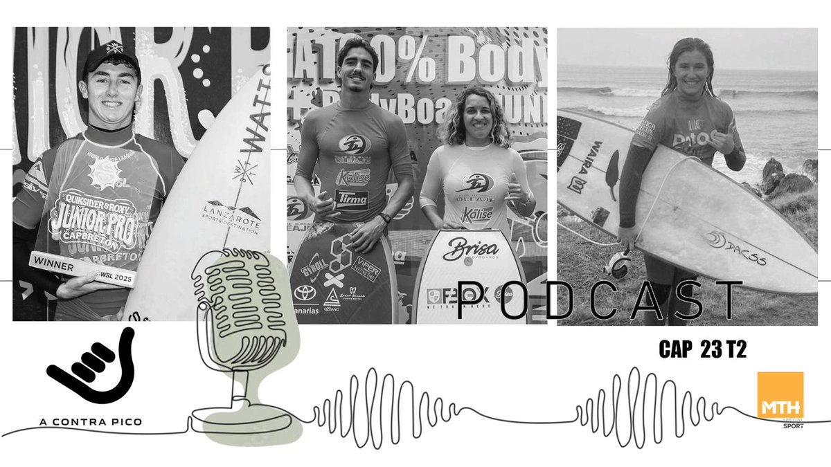 A Contra Pico (@hemisferio_surf) on Twitter photo 🤙 Ya está disponible un nuevo programa de A Contra Pico con actualidad y protagonistas del mundo del surf. Producido por <a href="/_MTHsport_/">MTH Visual Sport ®</a> y presentado por Roberto Flores #surf #radio #podcast #surfpodcast #acontrapico
open.spotify.com/episode/1FBVF7… 🤙 Ya está disponible un nuevo programa de A Contra Pico con actualidad y protagonistas del mundo del surf. Producido por <a href="/_MTHsport_/">MTH Visual Sport ®</a> y presentado por Roberto Flores #surf #radio #podcast #surfpodcast #acontrapico
open.spotify.com/episode/1FBVF7…