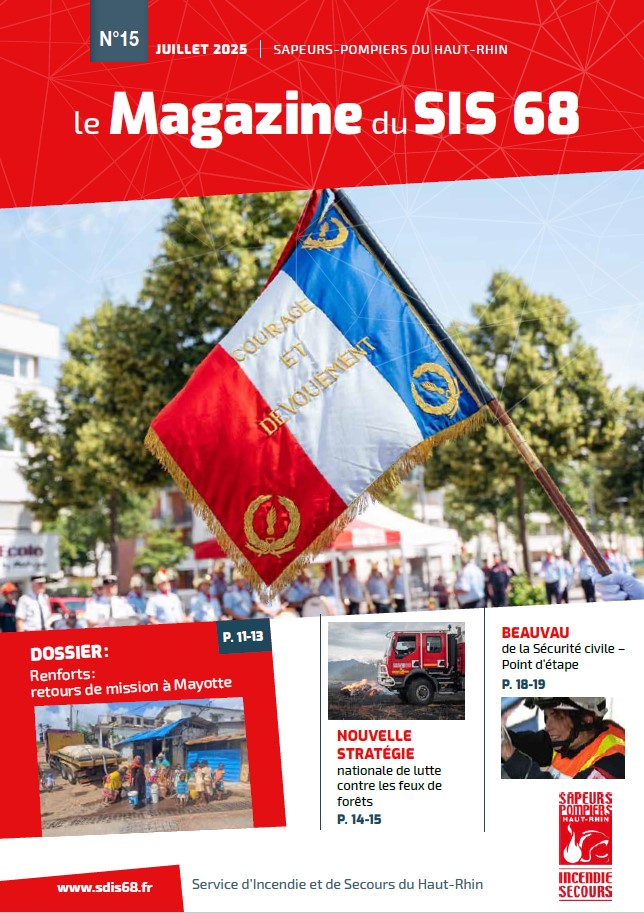 📣Le nouveau #magazine du #SIS68 est en ligne !
Dans ce 15ᵉ n°, découvrez :
🚒Des témoignages de nos SP engagés à Mayotte 
🚨Une réflexion sur l’avenir de notre modèle de sécurité civile &amp; bien d’autres sujets d’actualité et de terrain.

À lire ici : urlr.me/gBfvRQ