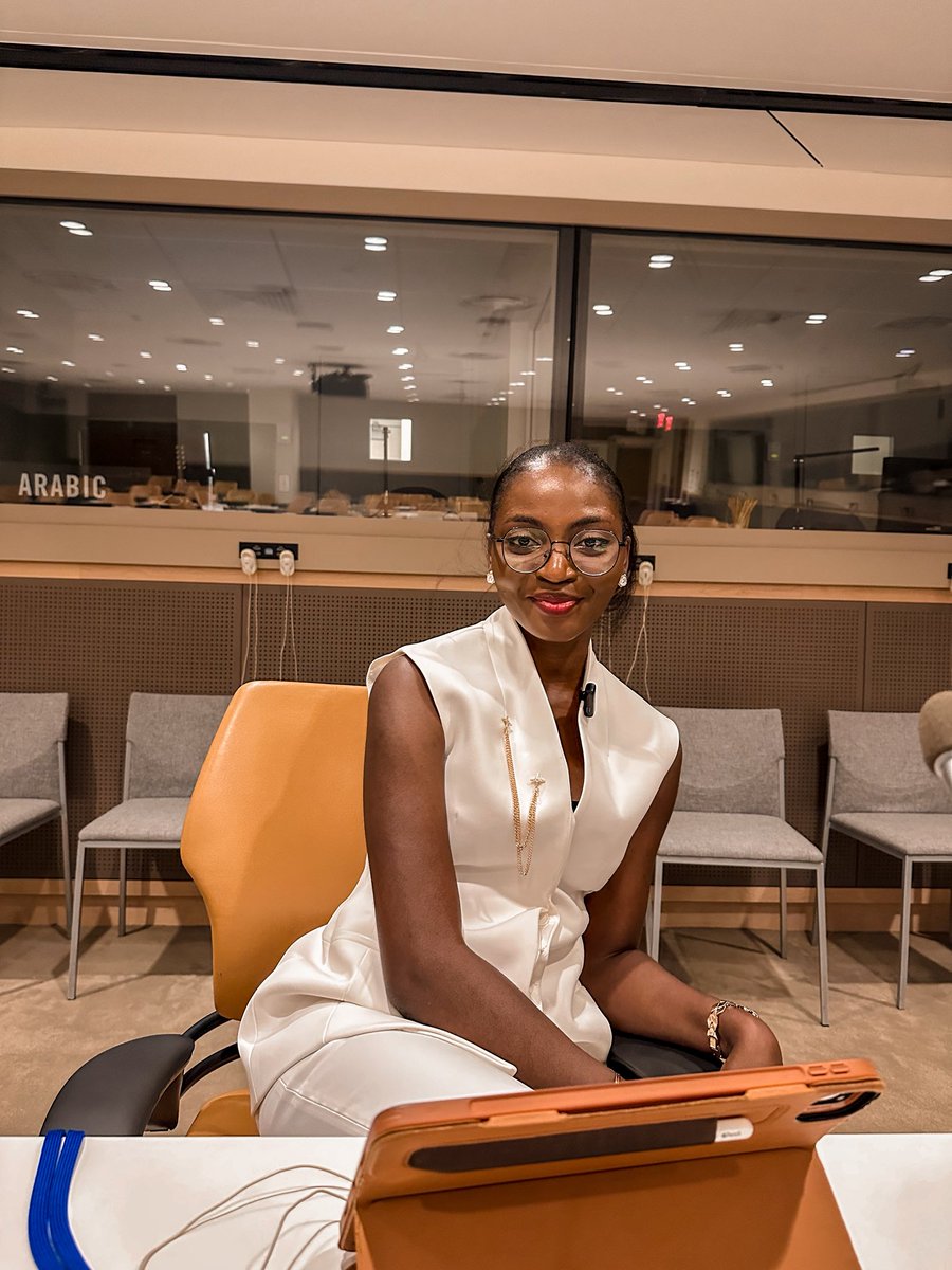seun_olagunju's tweet image. Back in New York. Back to the @UN and back as a member of the @UNMGCY to review the global goals (SDGs) at the 2025 High-Level Political Forum for Sustainable Development.